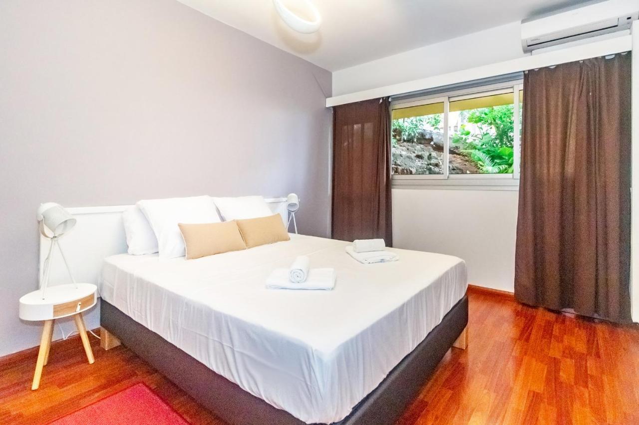 Cuty - Bel Et Spacieux Apt Avec Magnifique Vue Mer Et Piscine Saint Gilles Les Bains Ngoại thất bức ảnh