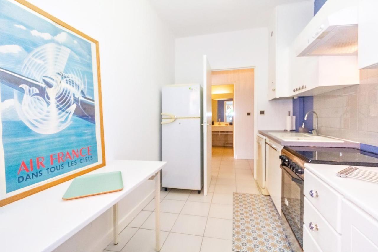 Cuty - Bel Et Spacieux Apt Avec Magnifique Vue Mer Et Piscine Saint Gilles Les Bains Ngoại thất bức ảnh